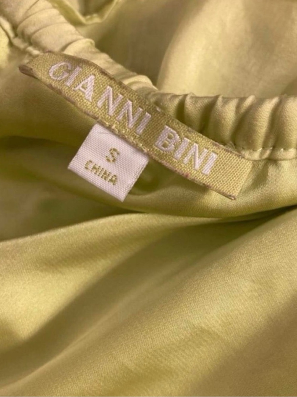 Strapless Ruffle Tier Yellow Sundress - Picture 5 of 9